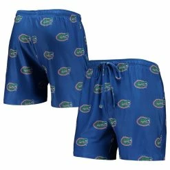 Men's Concepts Sport Royal Florida Gators Flagship Allover Print Jam Shorts