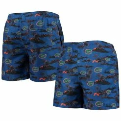 FOCO Men's Royal Florida Gators Island Palm Swim Trunks