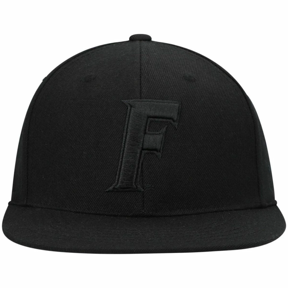 Men's Top Of The World Florida Gators Black On Black Fitted Hat - Image 3