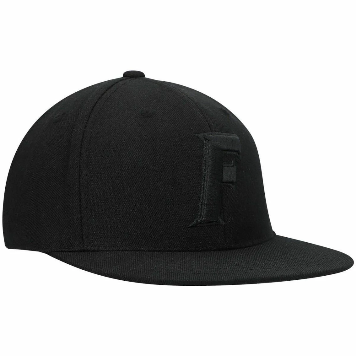 Men's Top Of The World Florida Gators Black On Black Fitted Hat - Image 4