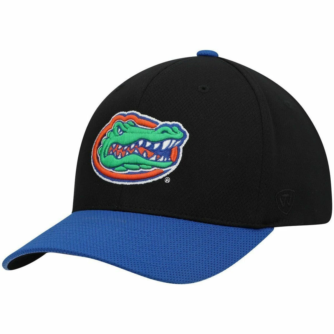 Top Of The World Men's Black/Royal Florida Gators Two-Tone Reflex Hybrid Tech Flex Hat - Image 4