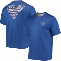 Columbia Men's Royal Florida Gators Terminal Tackle Omni-Shade T-Shirt