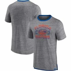 Men's Fanatics Branded Heathered Gray Florida Gators Personal Record T-Shirt