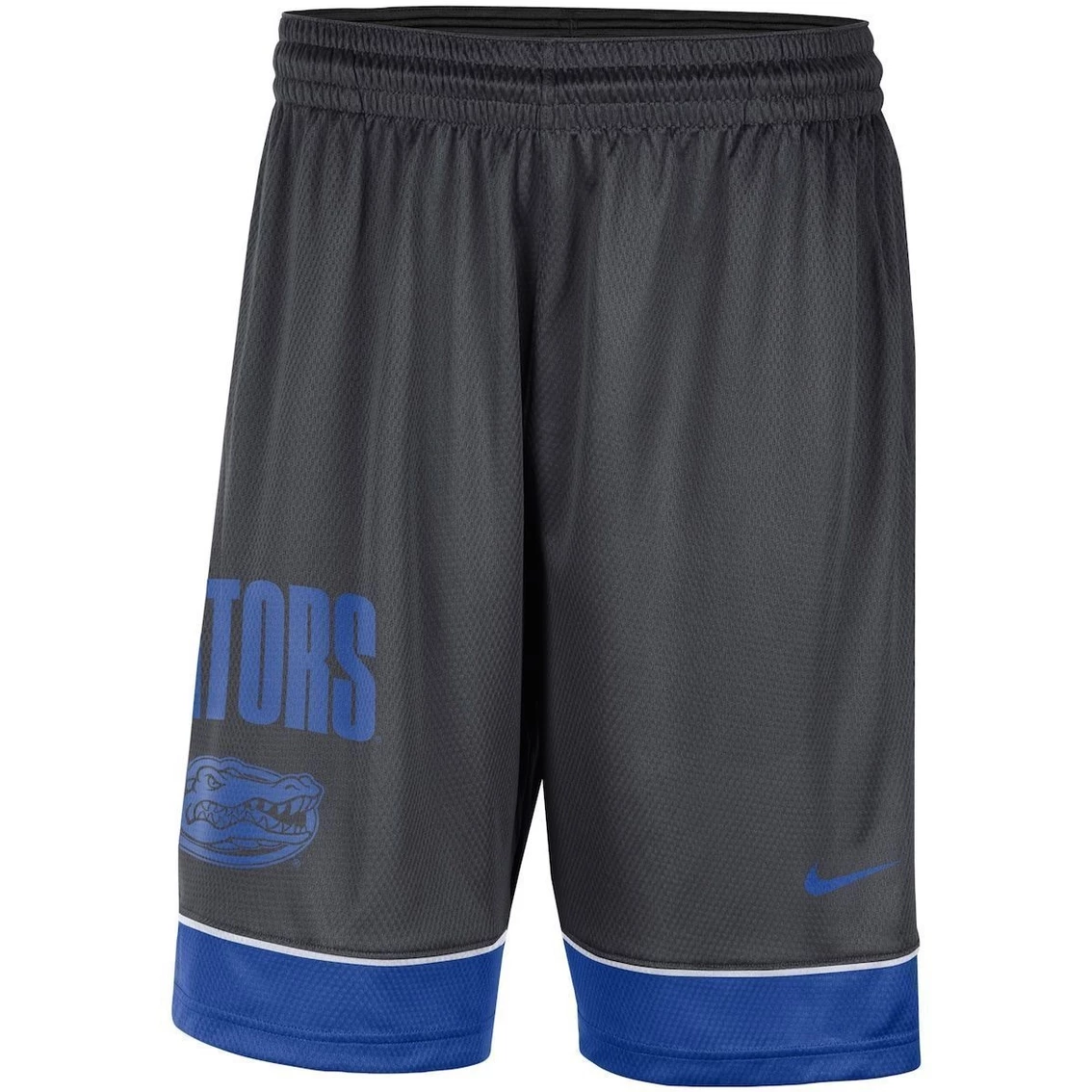Men's Nike Charcoal/Royal Florida Gators Fast Break Shorts - Image 3
