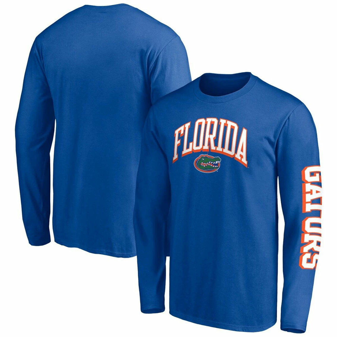 Fanatics Branded Men's Royal Florida Gators Broken Rules Long Sleeve T-Shirt - Image 2