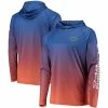 Columbia Men's PFG Royal Florida Gators Terminal Tackle Omni-Shade UPF 50 Long Sleeve Hooded Top