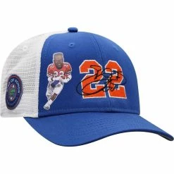 Top Of The World Men's Emmitt Smith Royal/White Florida Gators Ring Of Honor Trucker Snapback Hat