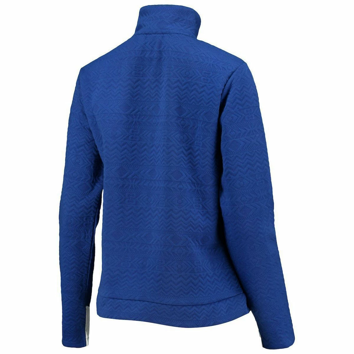 Gameday Couture Women's Royal Florida Gators Embossed Quarter-Zip Jacket - Image 4