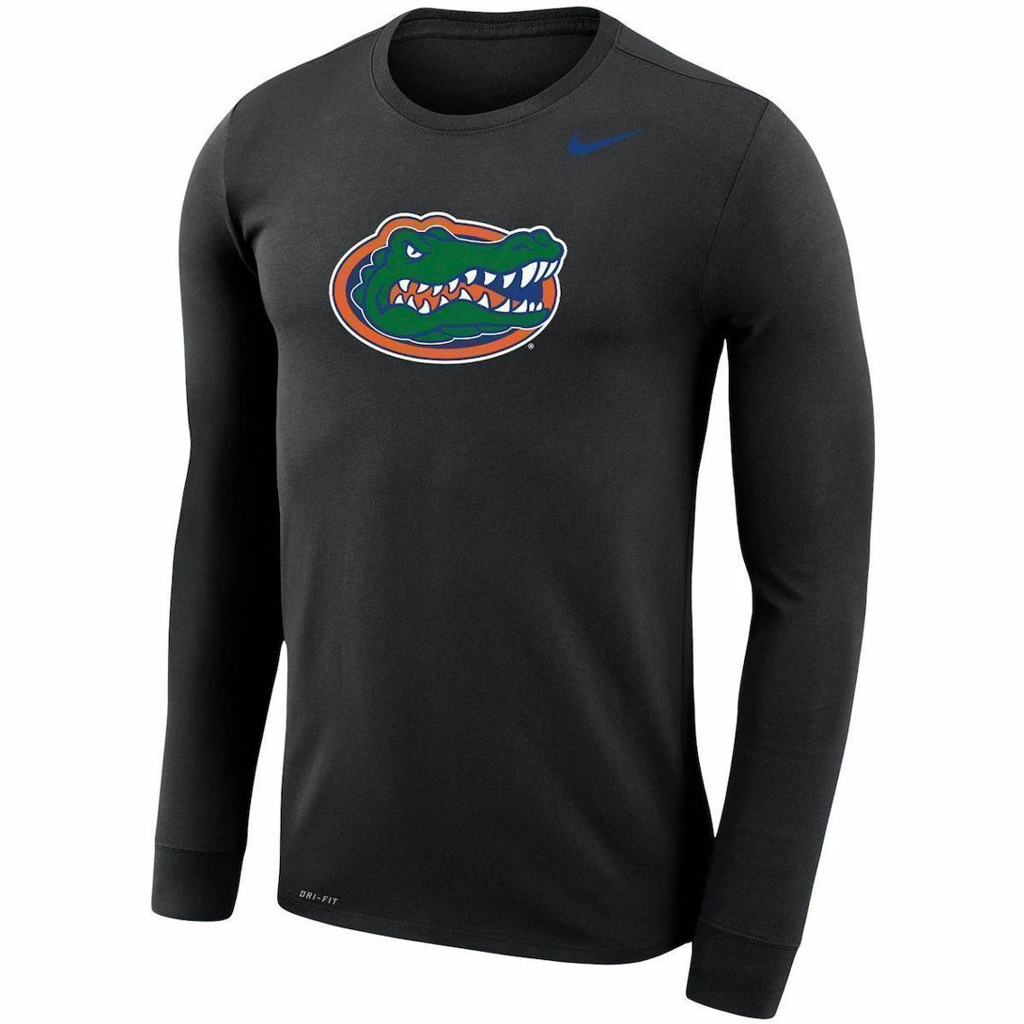 Nike Men's Black Florida Gators School Logo Legend Performance Long Sleeve T-Shirt - Image 3