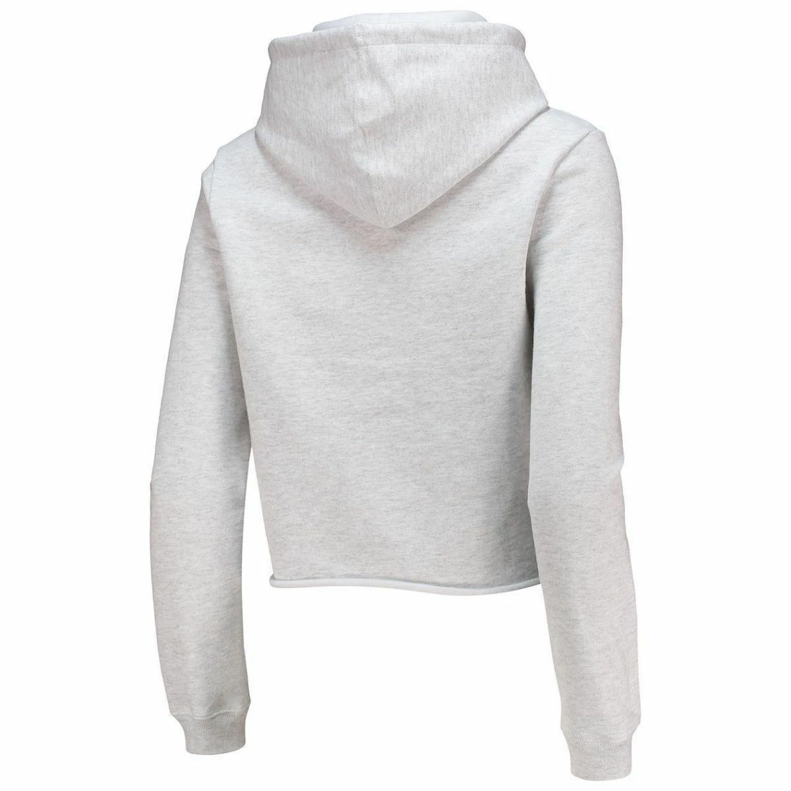 League Collegiate Wear Women's Ash Florida Gators 1636 Cropped Pullover Hoodie - Image 4