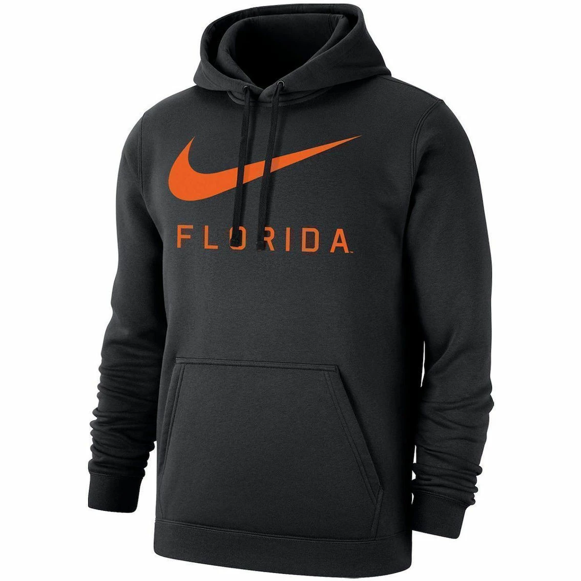 Nike Men's Black Florida Gators Big Swoosh Club Pullover Hoodie - Image 3