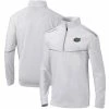 Columbia Golf Men's Columbia White Florida Gators Scorecard Quarter-Zip Jacket