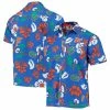 Wes & Willy Men's Royal Florida Gators Hawaiian Button-Up Shirt