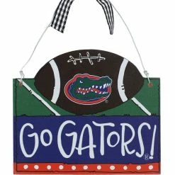 Magnolia Lane Florida Gators Logo Football Ornament