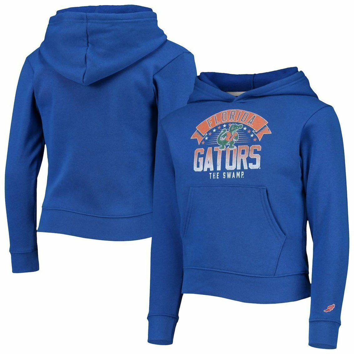 League Collegiate Wear Youth Royal Florida Gators Essential Pullover Hoodie - Image 2