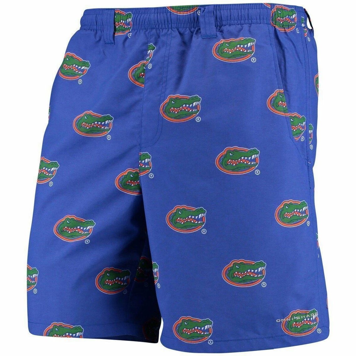 Columbia PFG Men's PFG Royal Florida Gators Backcast II 8" Omni-Shade Hybrid Shorts