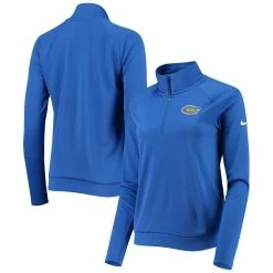 Nike Women's Royal Florida Gators Pacer Raglan Performance Quarter-Zip Jacket