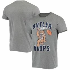 Homefield Men's Heather Gray Butler Bulldogs Vintage Dunking Bulldog T-Shirt