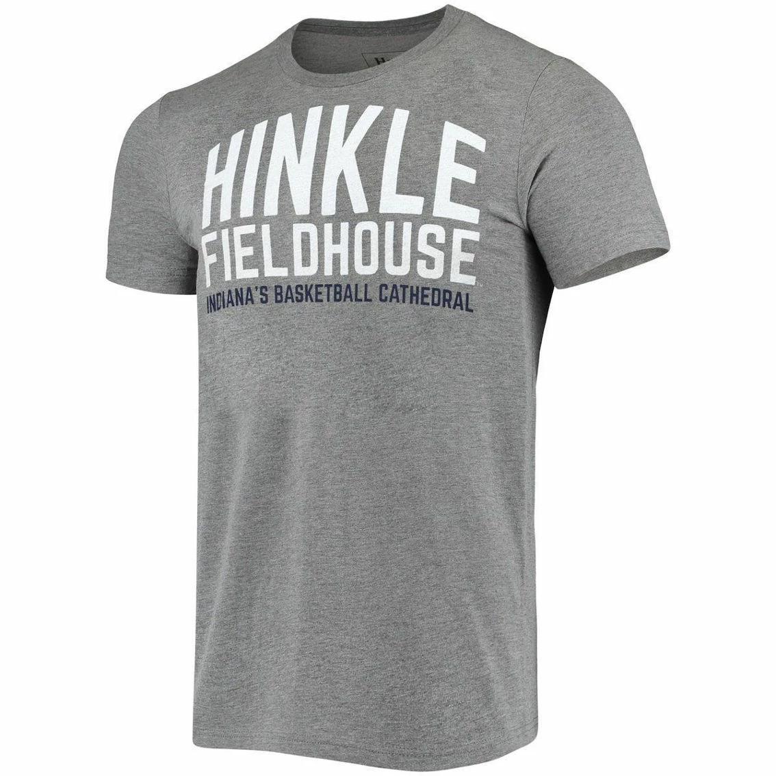 Men's Homefield Heather Gray Butler Bulldogs Vintage Hinkle Fieldhouse Basketball T-Shirt - Image 3