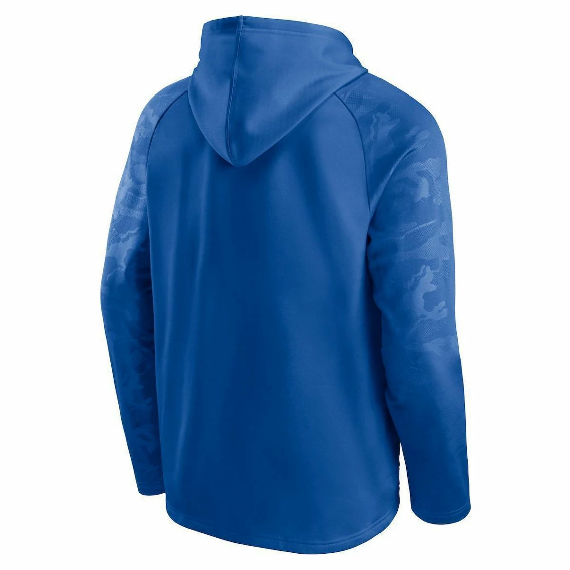 Fanatics Branded Men's Royal Florida Gators Defender Raglan Pullover Hoodie - Image 4