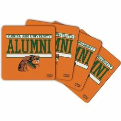 Indigo Falls Florida A&M Rattlers Alumni 4-Pack Neoprene Coaster Set