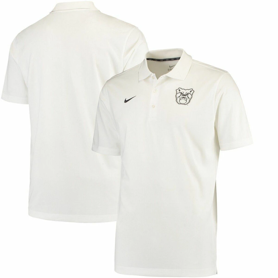 Nike Men's White Butler Bulldogs Varsity Performance Polo - Image 2