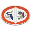 Magnolia Lane Florida Gators Two-Section Melamine Platter