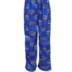 Genuine Stuff Florida Gators Youth Royal Blue Team Logo Flannel Pajama Pants