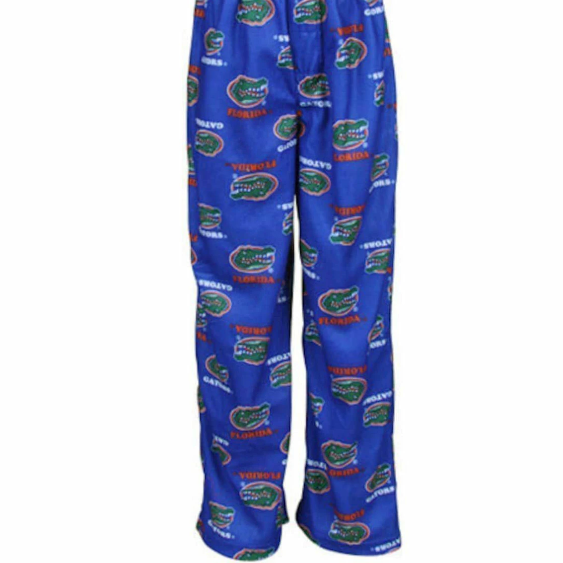 Genuine Stuff Florida Gators Youth Royal Blue Team Logo Flannel Pajama Pants
