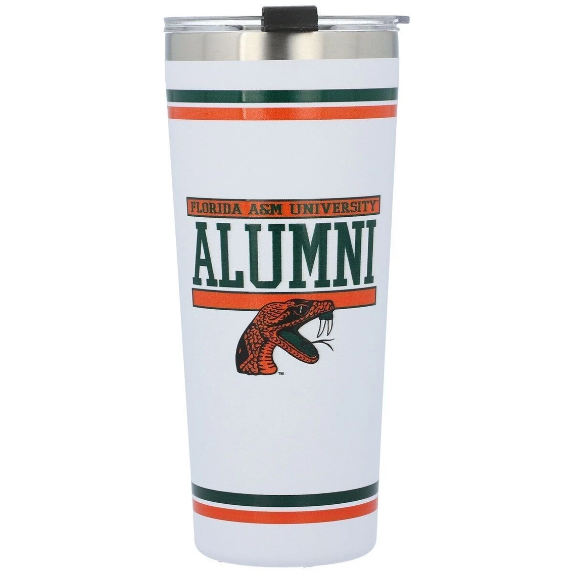 Indigo Falls Florida A&M Rattlers 24oz. Alumni Stainless Steel Tumbler - Image 2