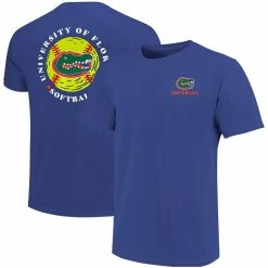 Image One Men's Royal Florida Gators Softball Seal T-Shirt