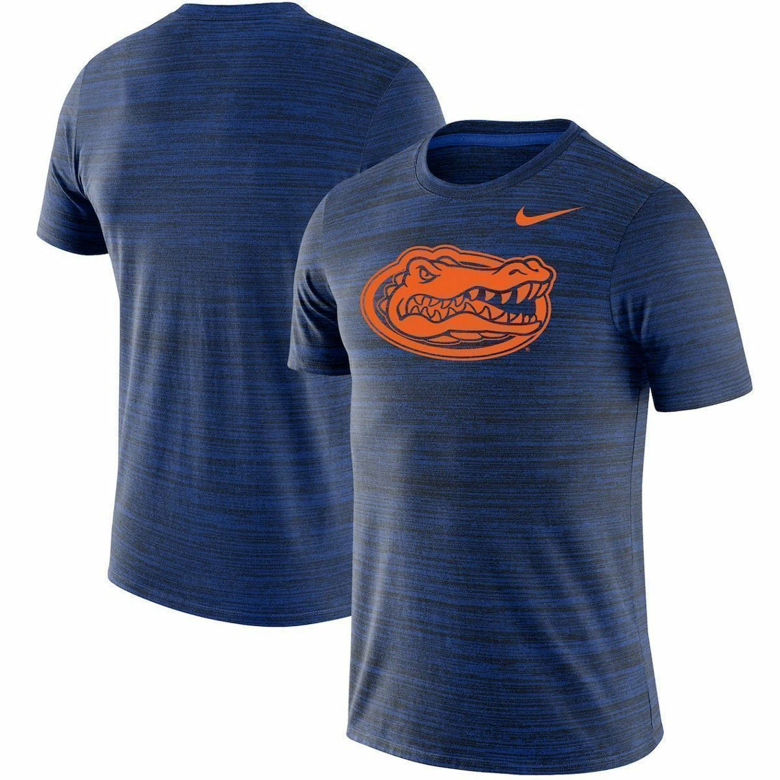 Nike Men's Royal Florida Gators Big & Tall Performance Velocity Space Dye T-Shirt - Image 2