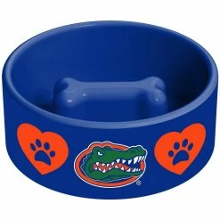 The Memory Company Florida Gators Team Color Pet Bowl With Bone