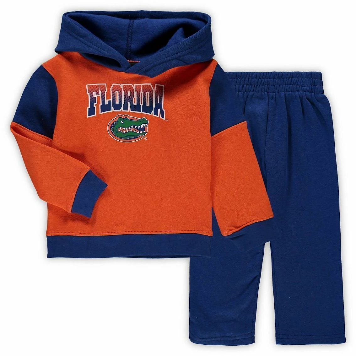 Outerstuff Infant Orange/Royal Florida Gators Sideline Pullover Hoodie & Pants Set