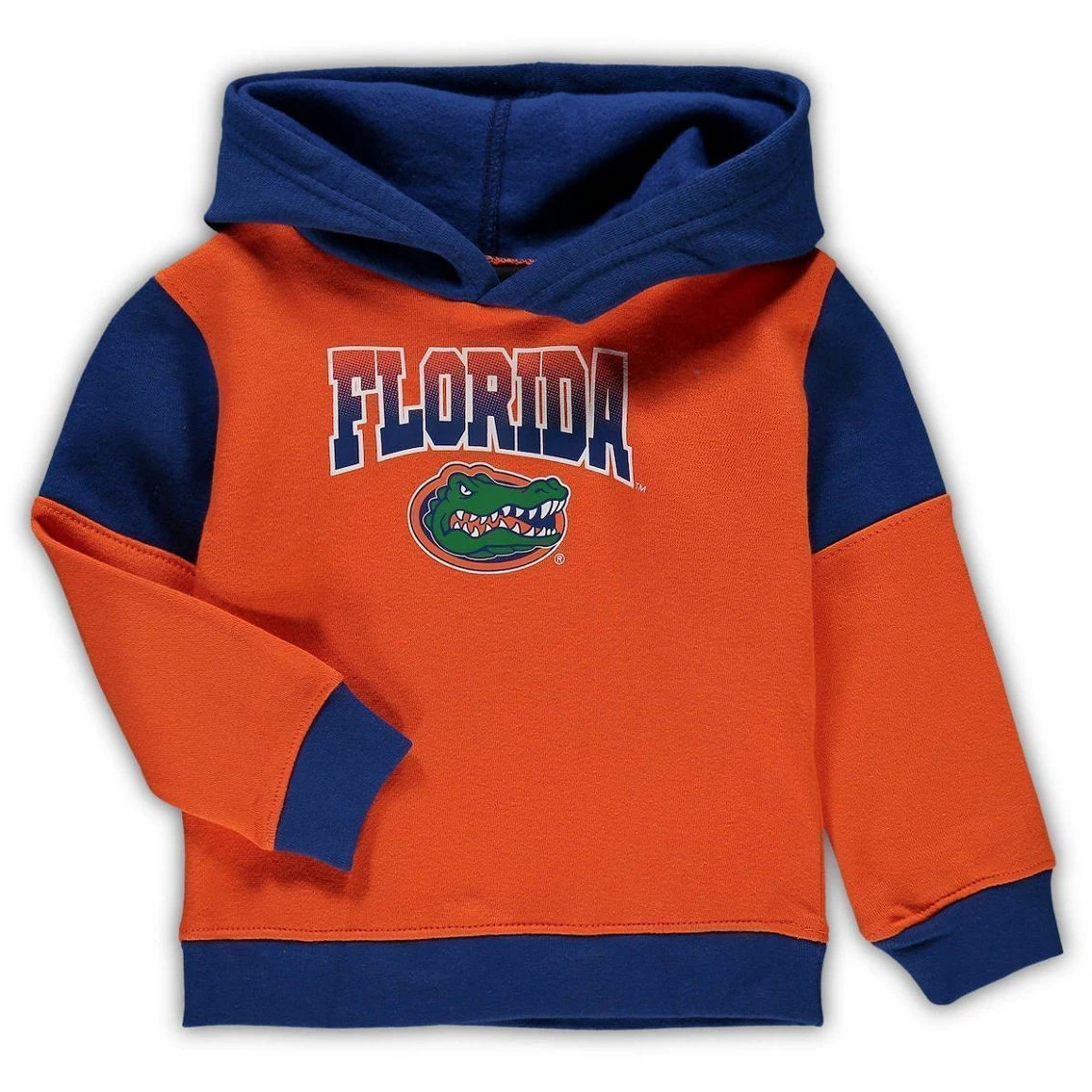Outerstuff Infant Orange/Royal Florida Gators Sideline Pullover Hoodie & Pants Set - Image 3