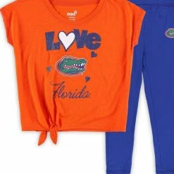 Outerstuff Preschool & Toddler Orange/Royal Florida Gators Forever Love T-Shirt & Leggings Set