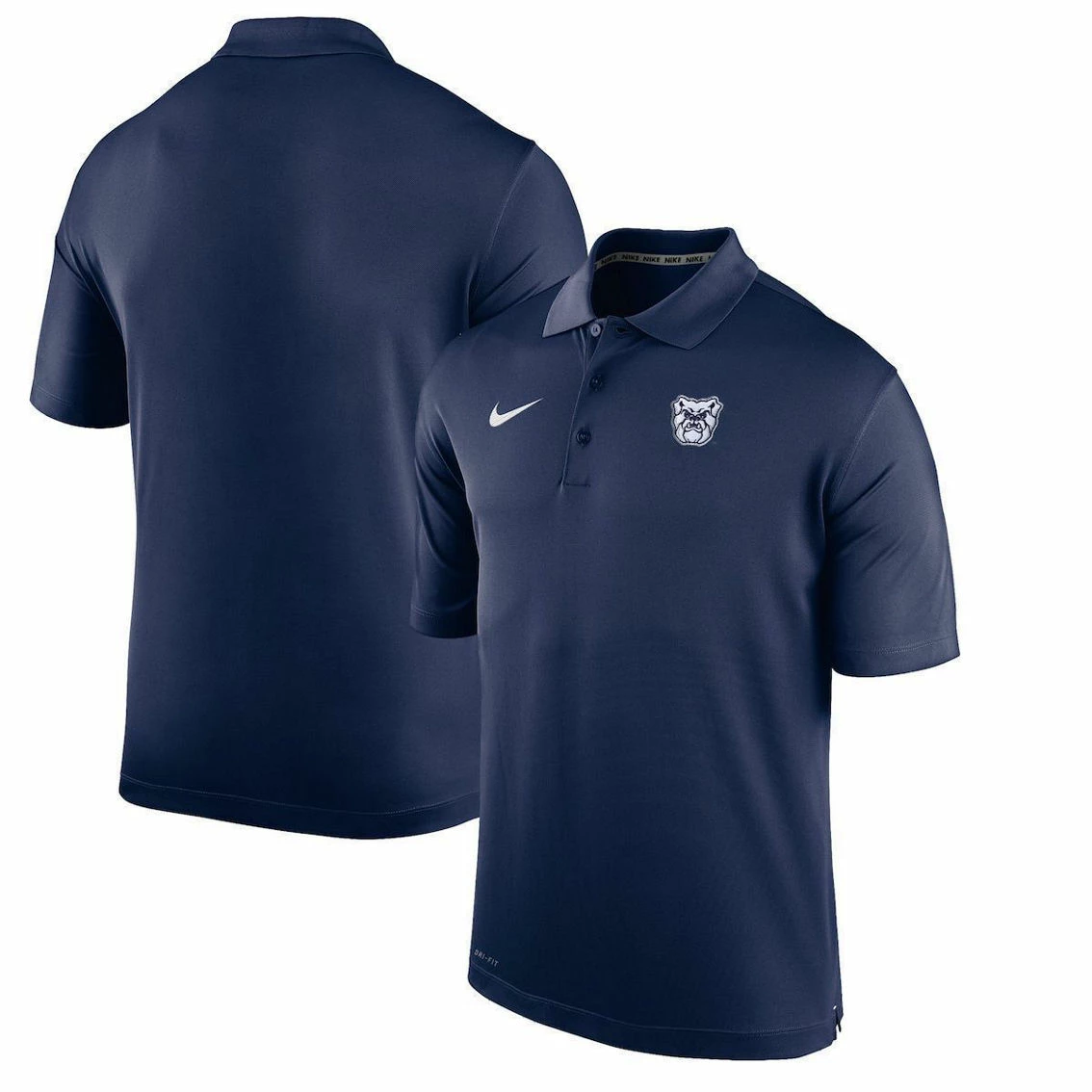 Nike Men's Navy Butler Bulldogs Varsity Performance Polo - Image 2