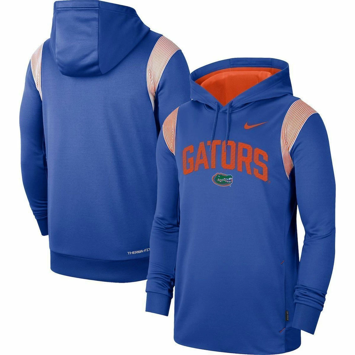 Nike Men's Royal Florida Gators 2022 Game Day Sideline Performance Pullover Hoodie - Image 2
