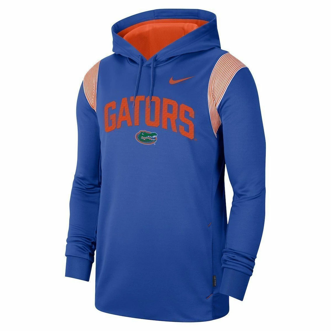 Nike Men's Royal Florida Gators 2022 Game Day Sideline Performance Pullover Hoodie - Image 3
