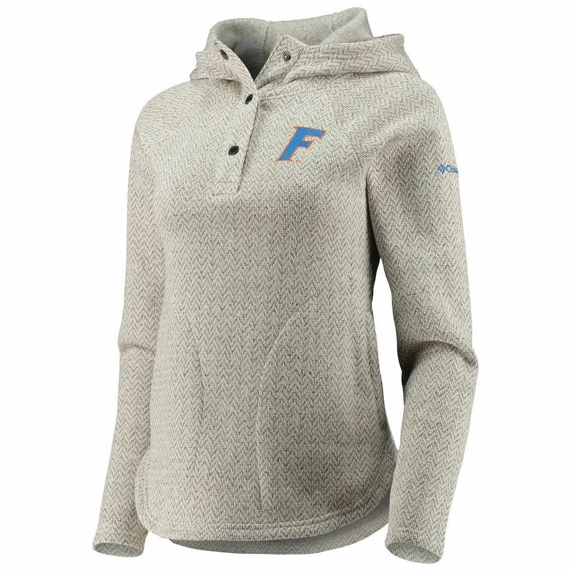 Columbia Women's Cream Florida Gators Darling Days Raglan Fleece Pullover Hoodie - Image 3