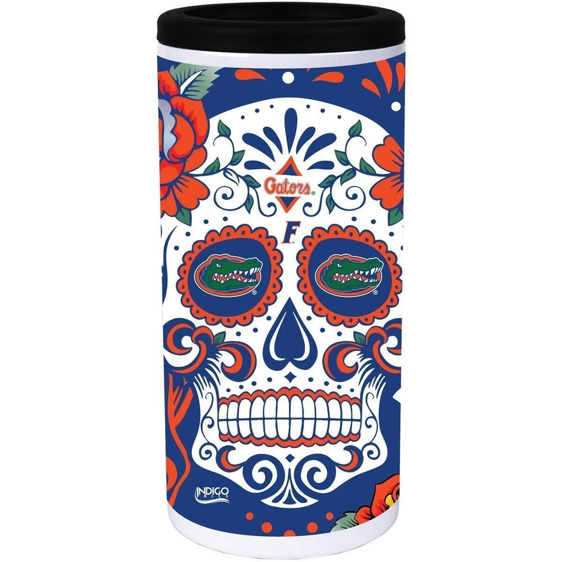 Indigo Falls Florida Gators Dia Stainless Steel 12oz. Slim Can Cooler - Image 3