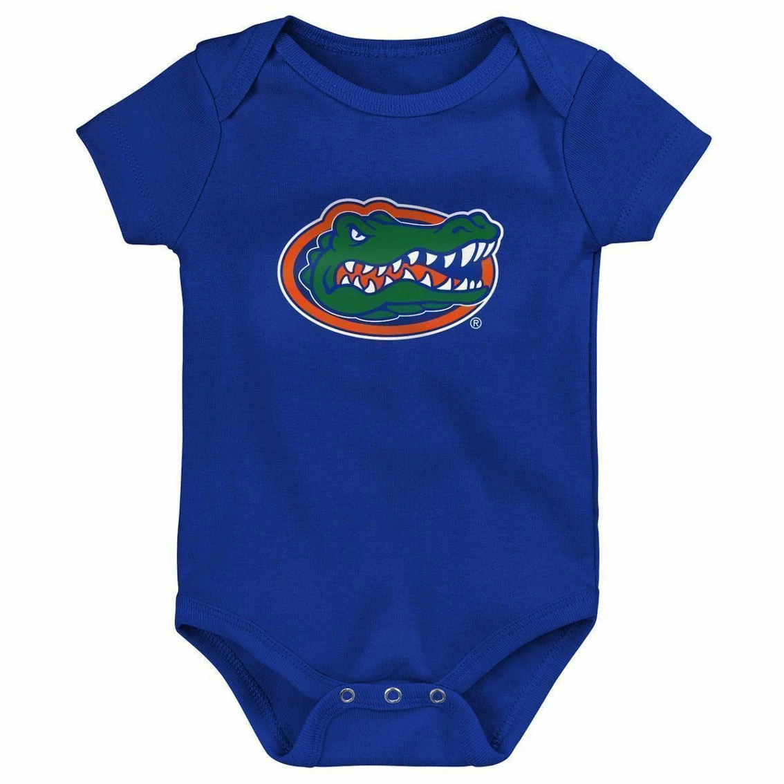 Outerstuff Newborn & Infant Royal/Orange/Heathered Gray Florida Gators 3-Pack Game On Bodysuit Set - Image 3