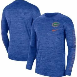 Men's Nike Royal Florida Gators Velocity Legend Team Performance Long Sleeve T-Shirt