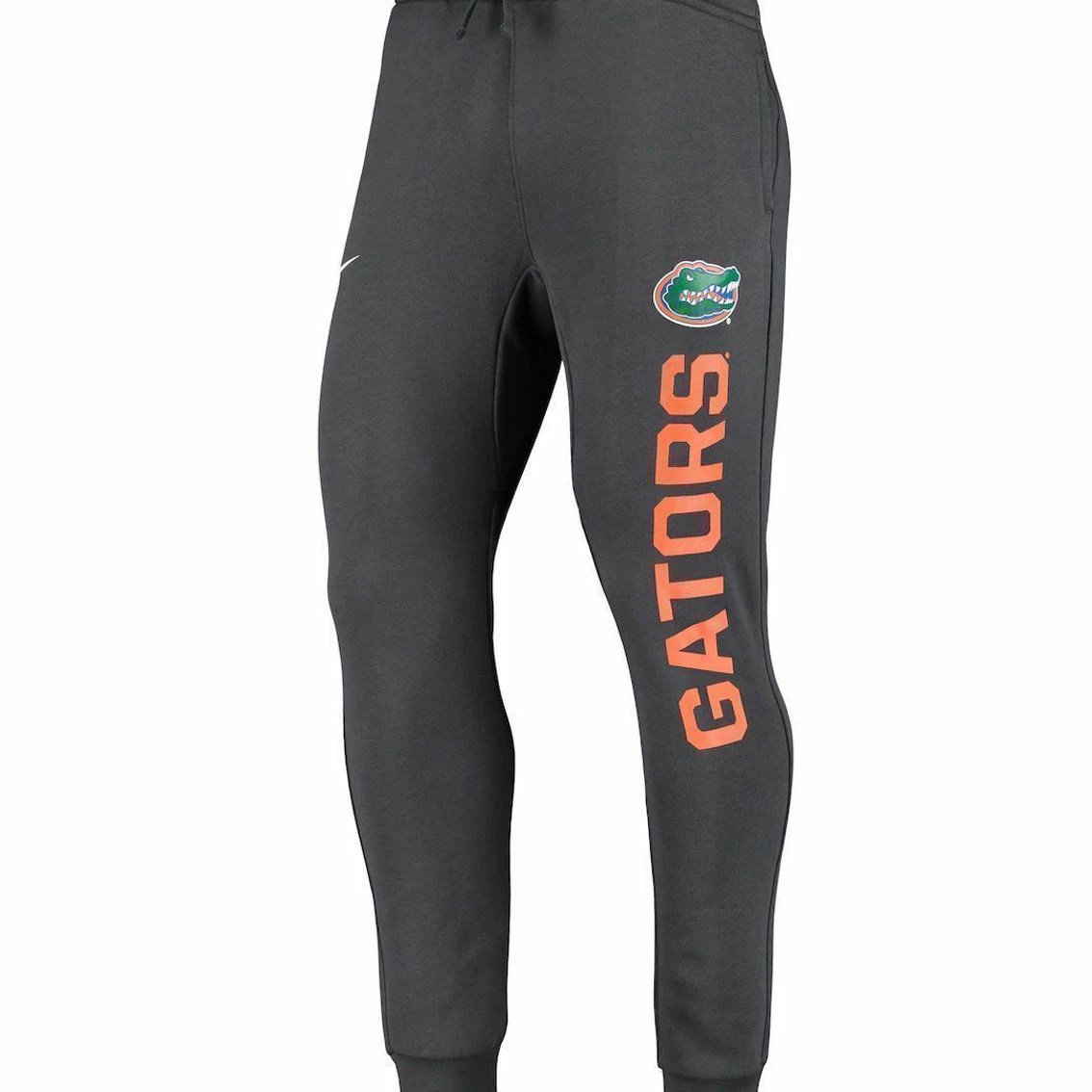 Nike Men's Anthracite Florida Gators Primary Logo Club Fleece Joggers - Image 3