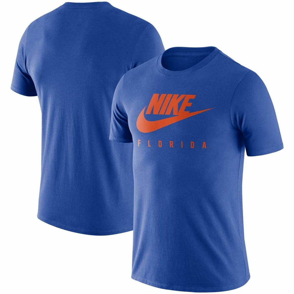 Nike Men's Royal Florida Gators Essential Futura T-Shirt - Image 2
