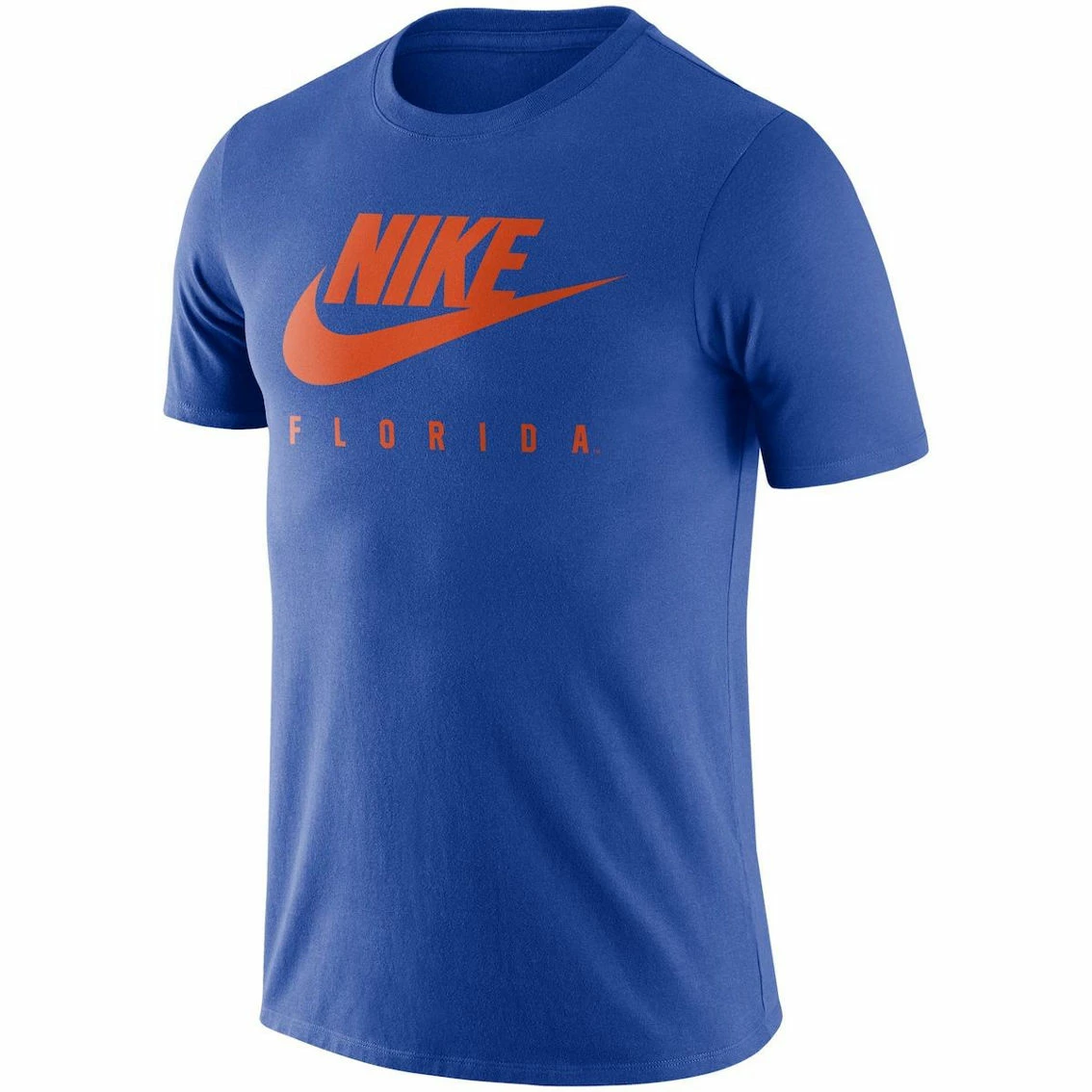 Nike Men's Royal Florida Gators Essential Futura T-Shirt - Image 3