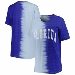Gameday Couture Women's Royal Florida Gators Find Your Groove Split-Dye T-Shirt