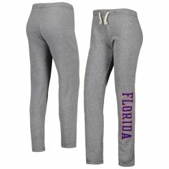League Collegiate Wear Women's Heather Gray Florida Gators Victory Springs Tri-Blend Jogger Pants