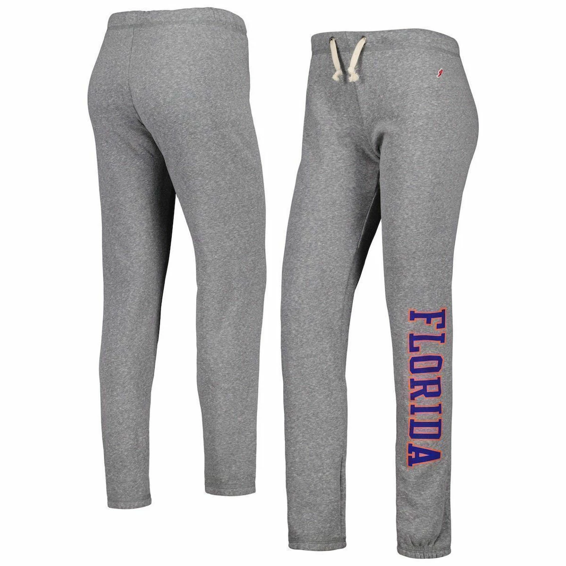 League Collegiate Wear Women's Heather Gray Florida Gators Victory Springs Tri-Blend Jogger Pants
