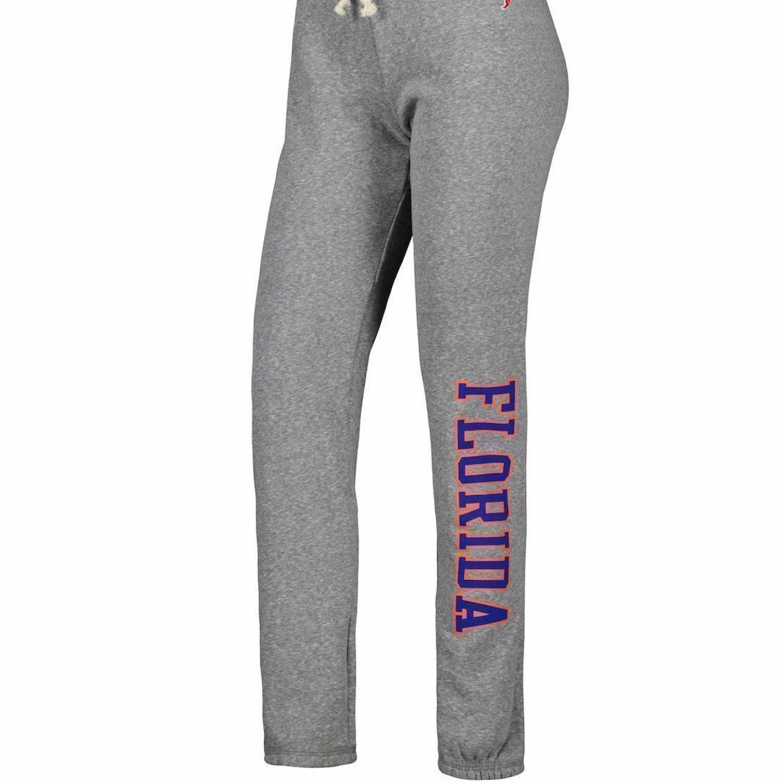 League Collegiate Wear Women's Heather Gray Florida Gators Victory Springs Tri-Blend Jogger Pants - Image 3